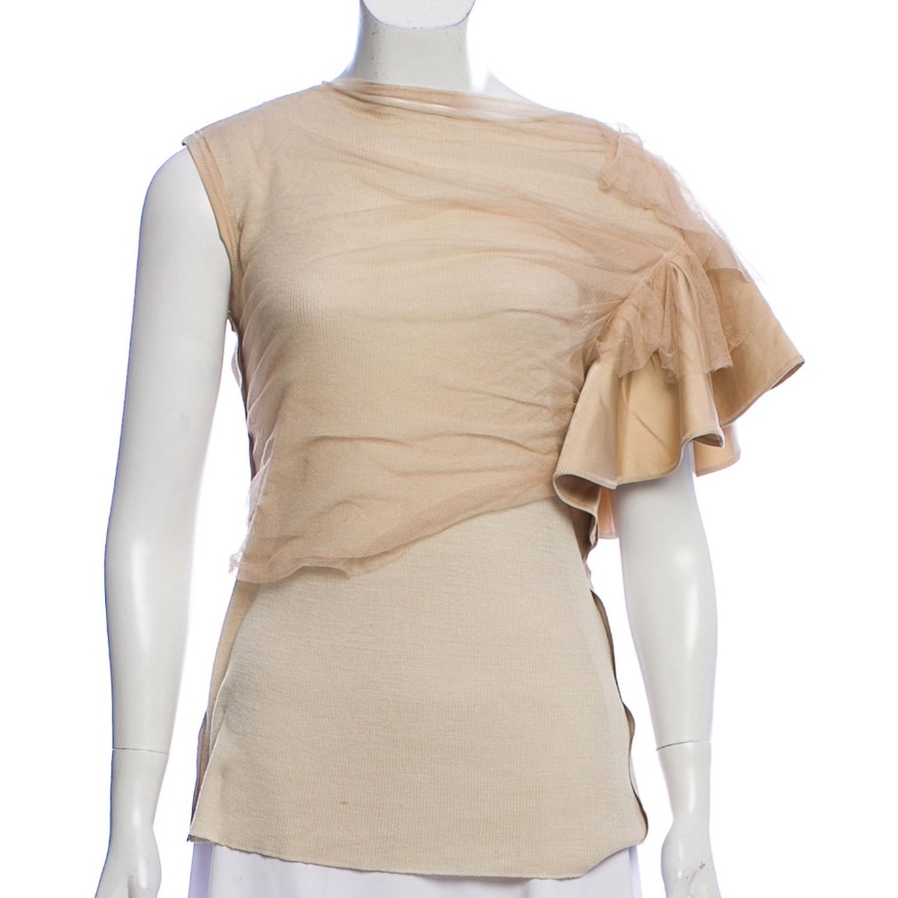 LANVIN Silk Sleeveless Top
